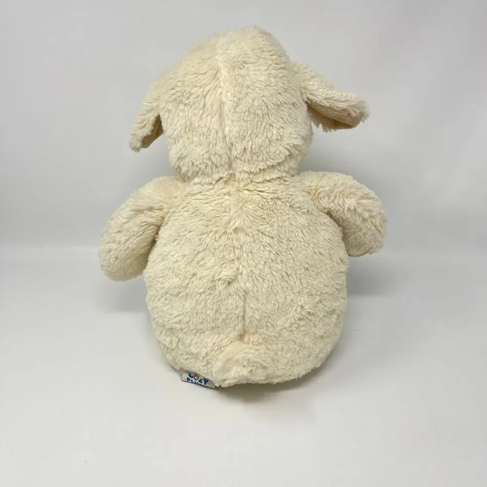 Intelex Warm & Cosy Lamb Plush Cream & Tan Microwaveable Lavender Scent Weighted